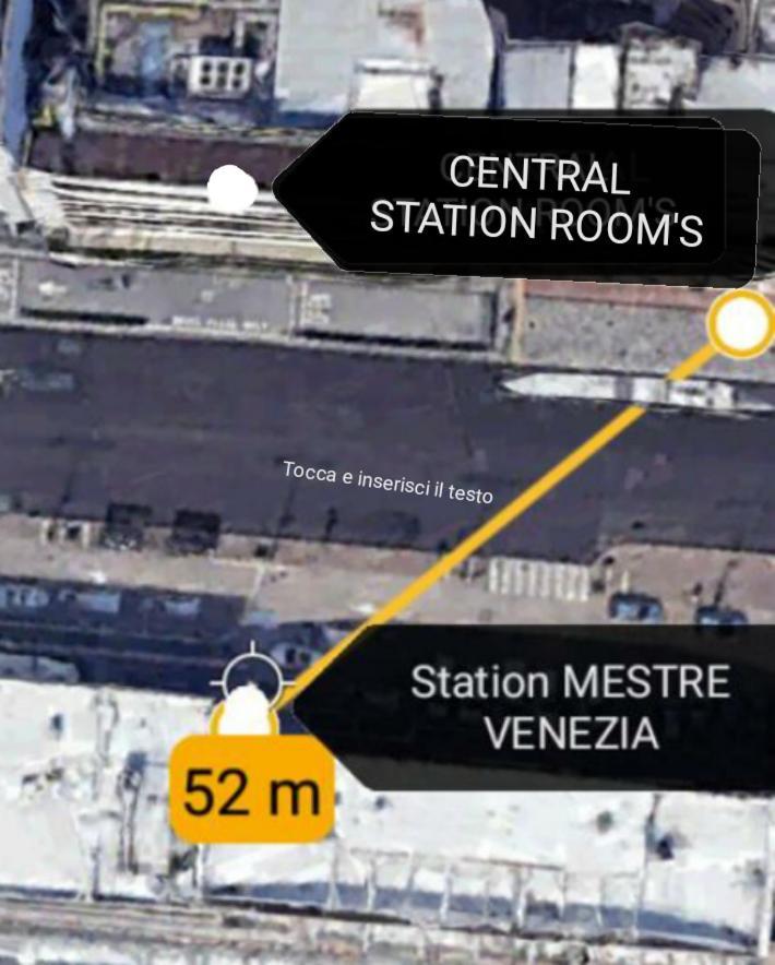 Central Station Rooms Mestre Kültér fotó